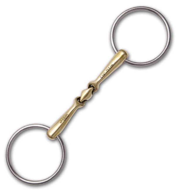 Stübben SteelTec Quick Contact Loose Ring Snaffle