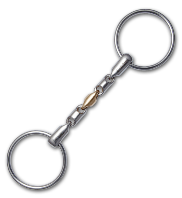 Amidale Horse Loose Ring Waterford Snaffle Bit Bnwt